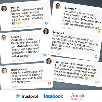 Pente para tintura de cabelo