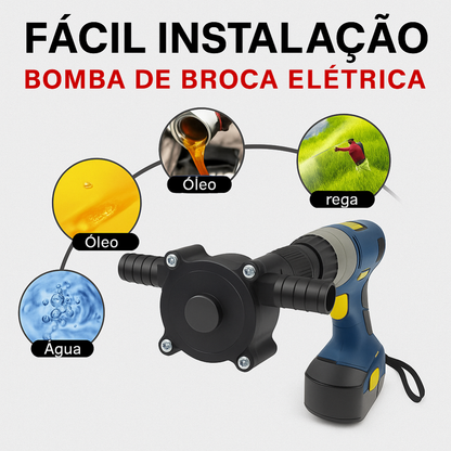 Bomba elétrica para Furadeira